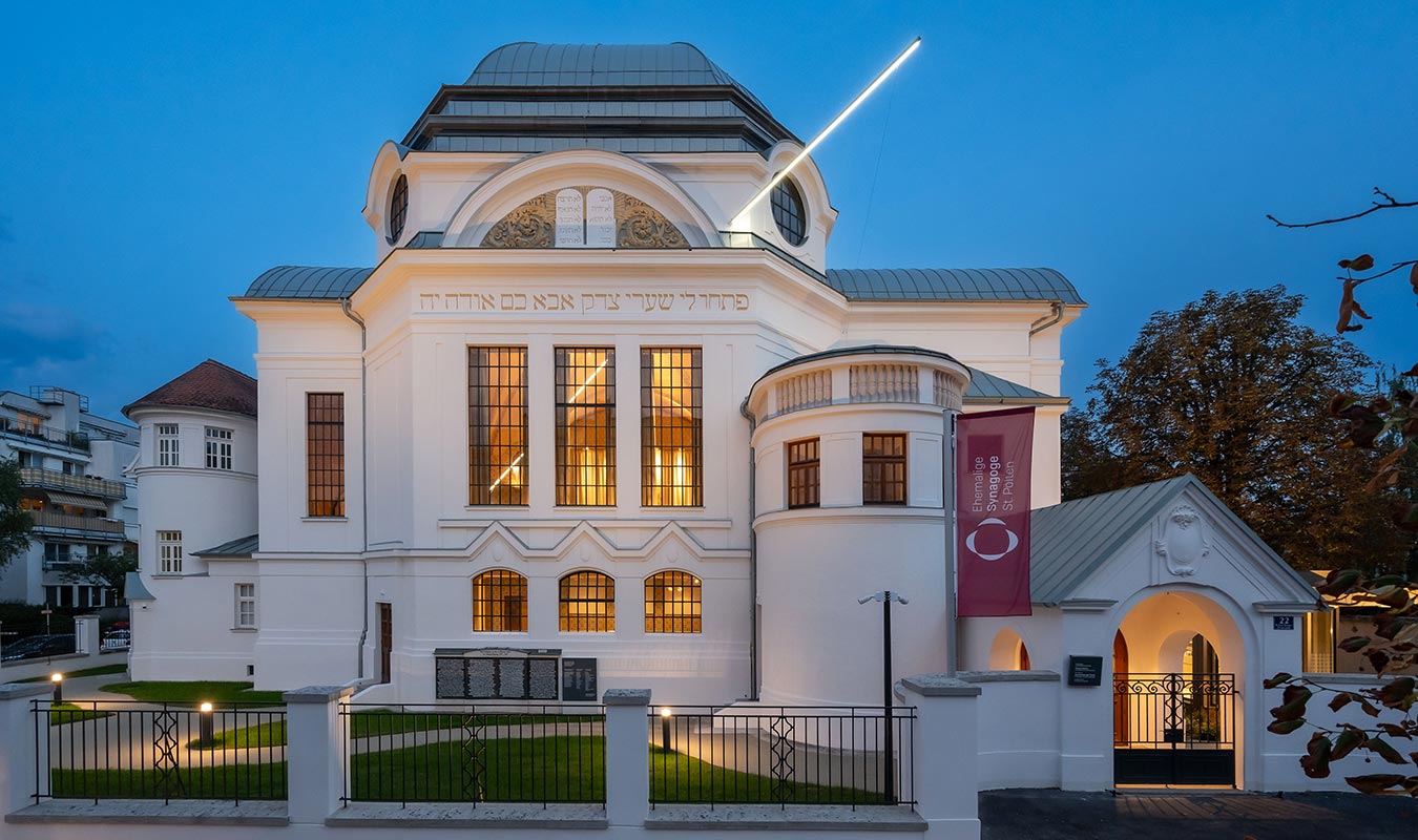 Architekt DI Wolfgang Pfoser: Ehemalige Synagoge Schaubild