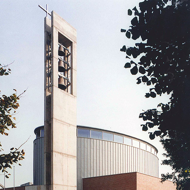 Architekt DI Wolfgang Pfoser: Milleniumskirche Schaubild