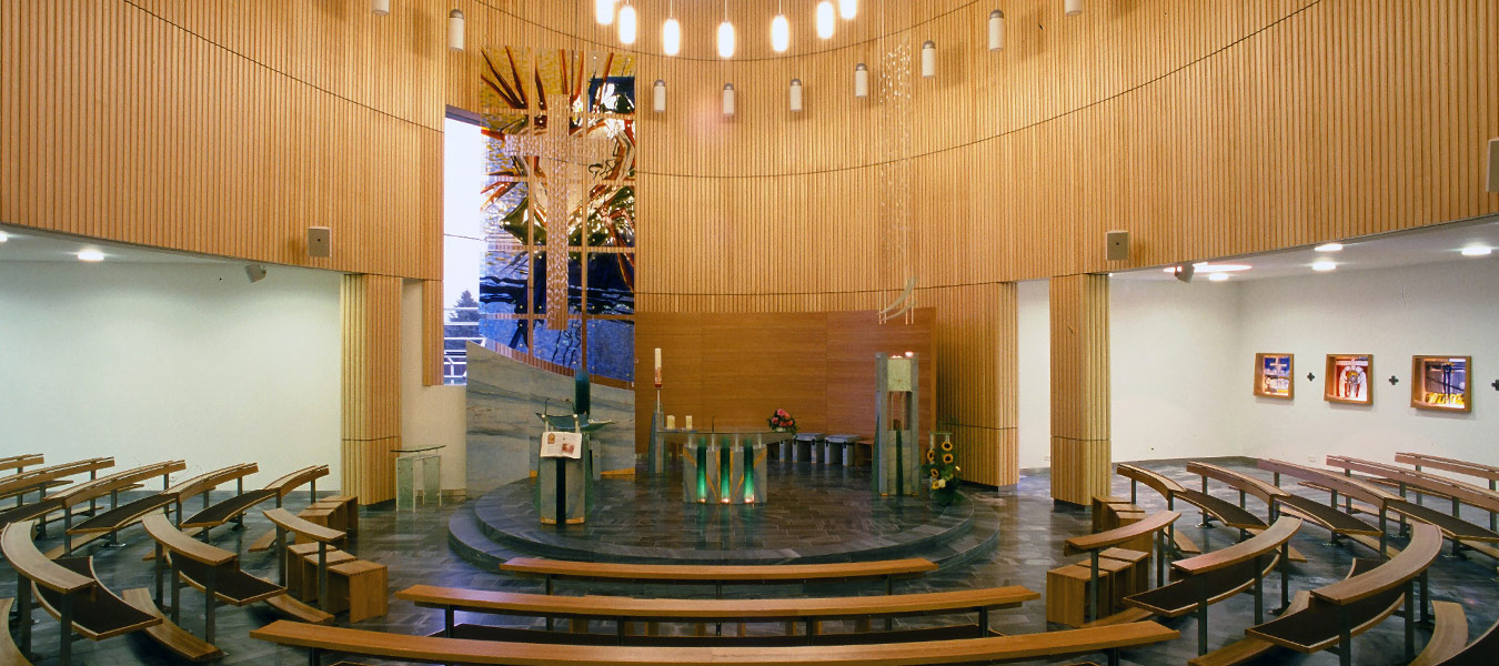 Architekt DI Wolfgang Pfoser: Milleniumskirche Schaubild