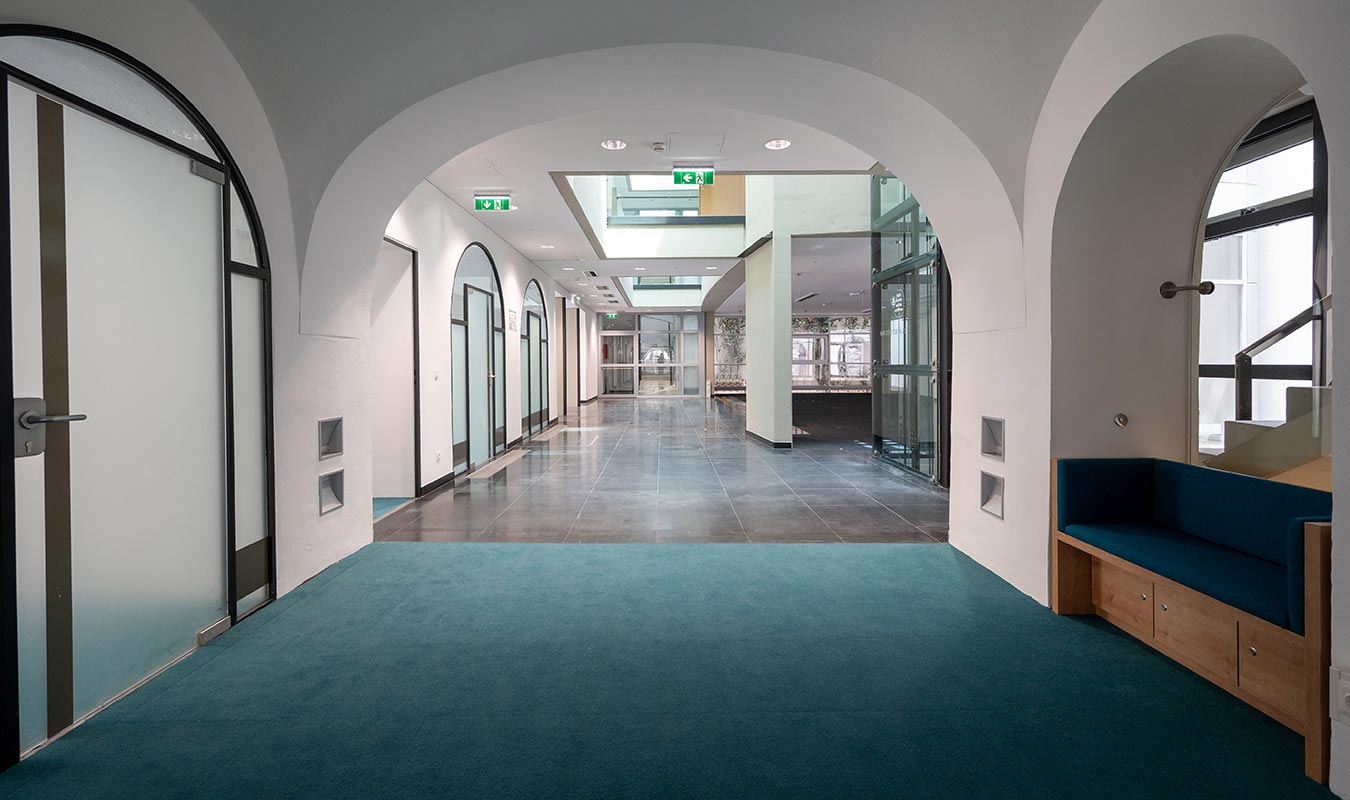 Architekt DI Wolfgang Pfoser: Stadtbibliothek St. Pölten Schaubild