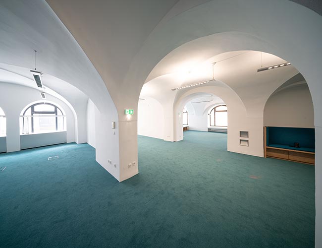 Architekt DI Wolfgang Pfoser: Stadtbibliothek St. Pölten Schaubild