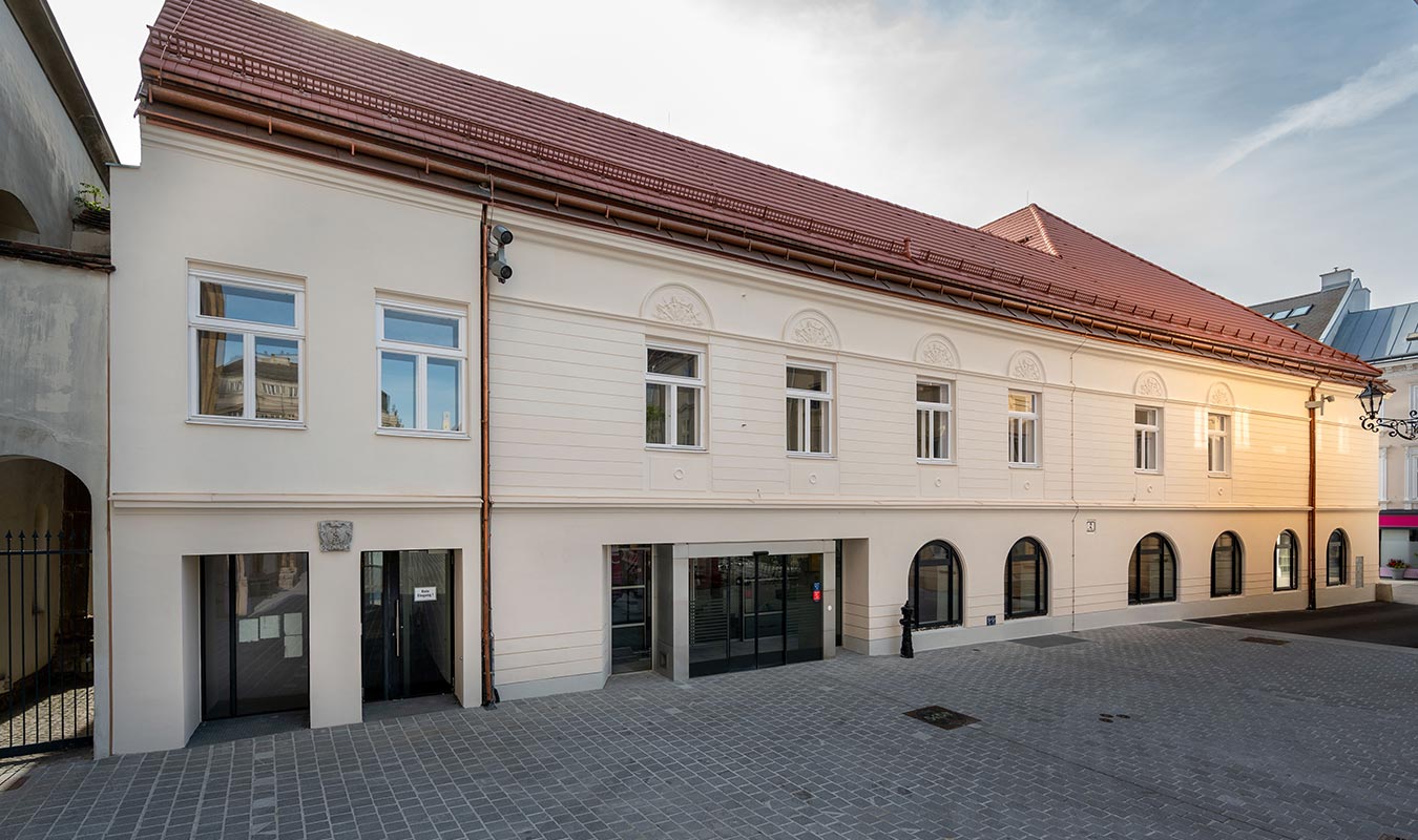 Architekt DI Wolfgang Pfoser: Stadtbibliothek St. Pölten Schaubild
